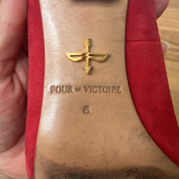 Pour La Victoria Chantel heels, size 6 - Picture 11 of 13